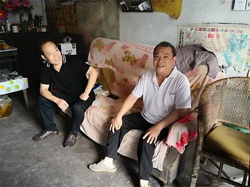刘希武副理事长入户调研残疾人脱贫攻坚工作