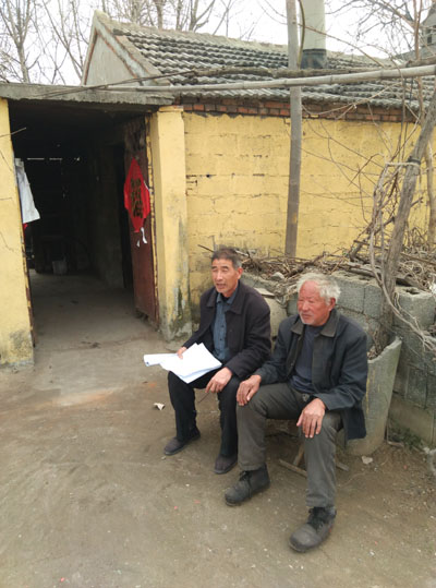 图为南关邓建华入户照片