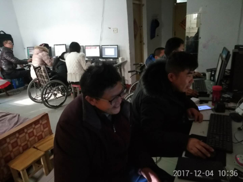 图为培训班现场