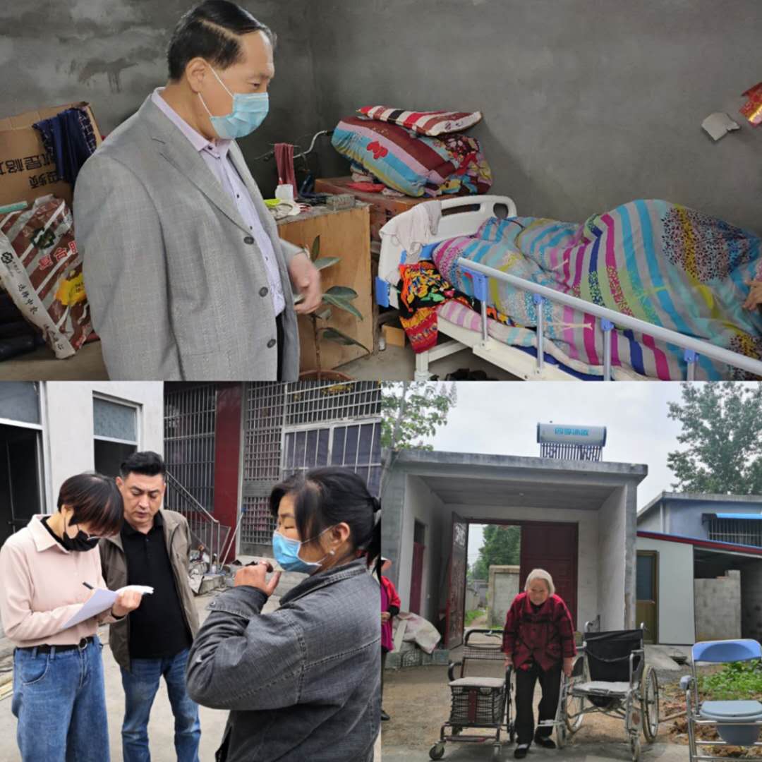 市区联动实地抽查复核“阳光入户”和“无障碍改造”工作情况