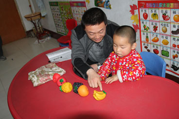 图为实习现场