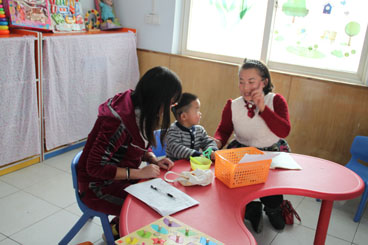 图为课程现场