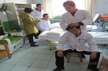 图为考试现场
