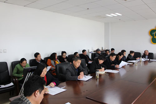 图为会议中