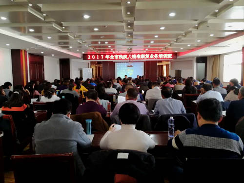 图为培训现场