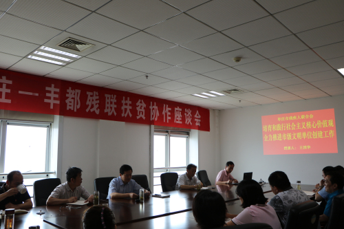 市残联开展社会主义核心价值观宣传教育活动
