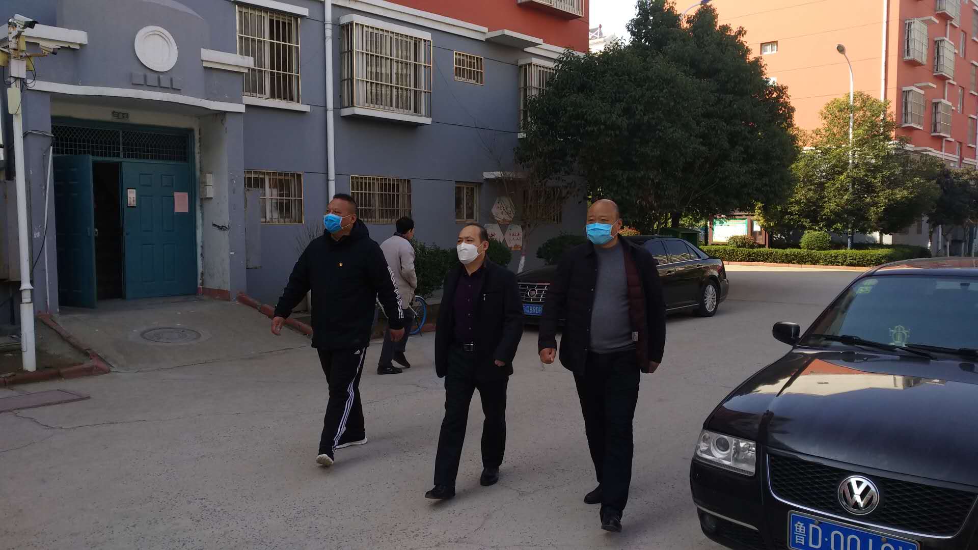 到姚山社区开展慰问活动