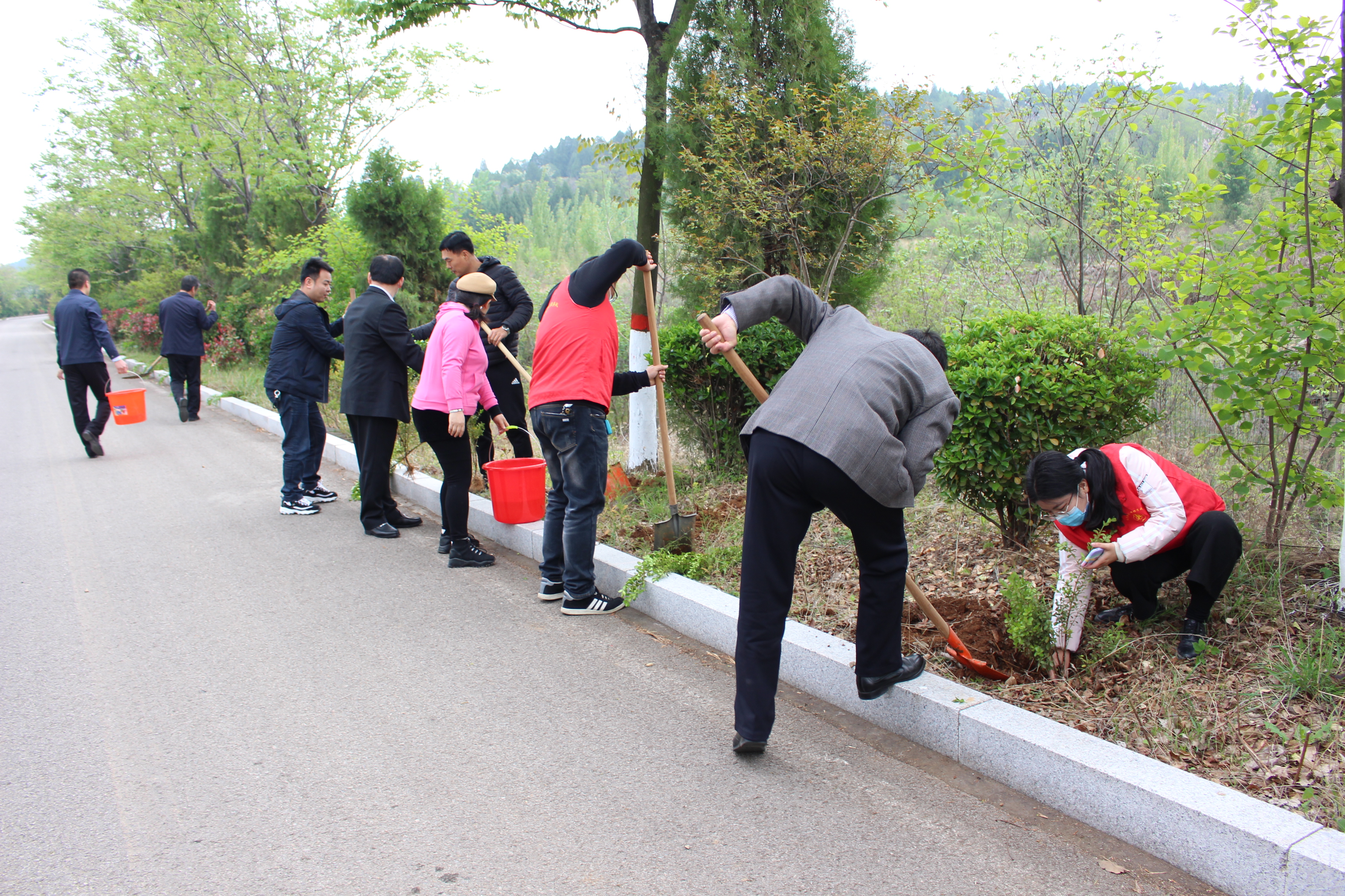 4月21日 枣庄市残联组织志愿者义务植树活动2.JPG