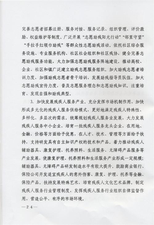 枣庄市残疾人事业十三五发展规划